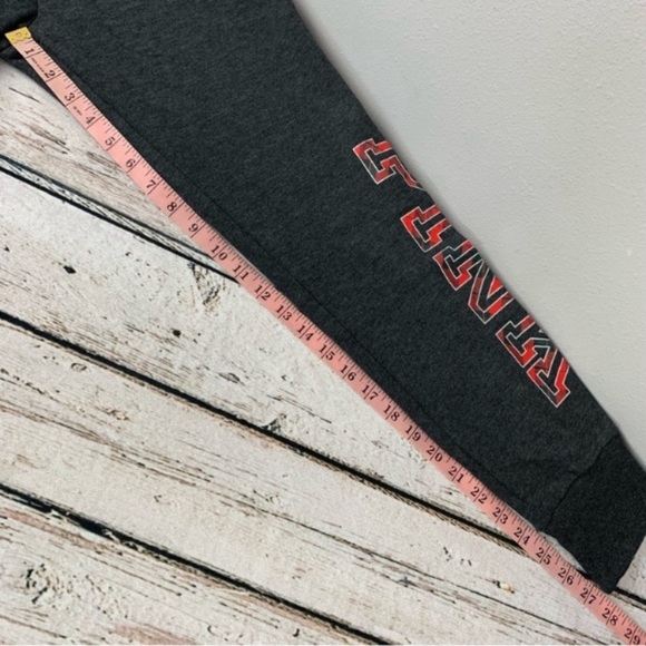 NWT Small PINK Victoria’s Secret Skinny Fleece Joggers Plaid Lounge Athleisure - Picture 8 of 9